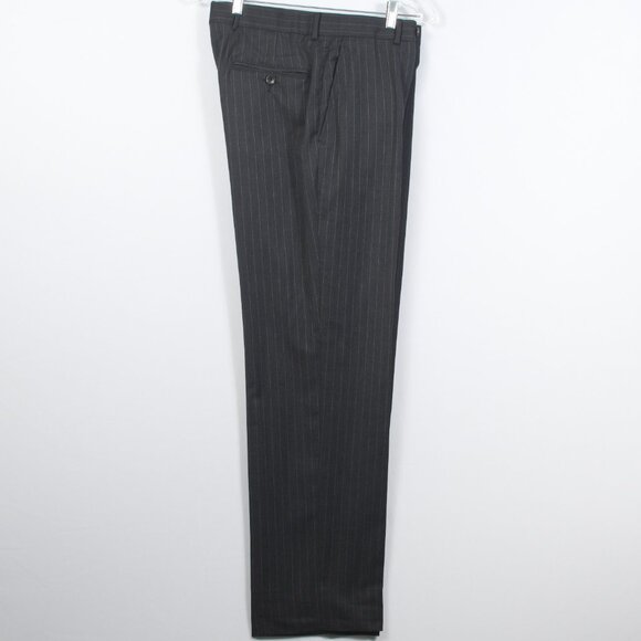 Classic Gray Pinstripe Men's Blazer - Picture 8 of 9